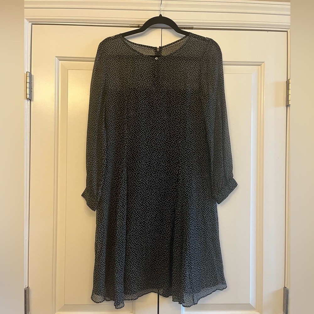 J. Crew Sheer Polka Dot Dress • Size 4